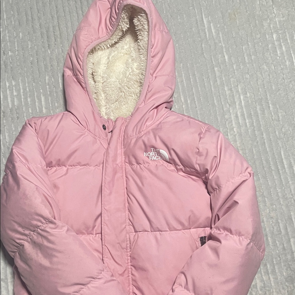 The North Face Light Pink Hooded Jacket